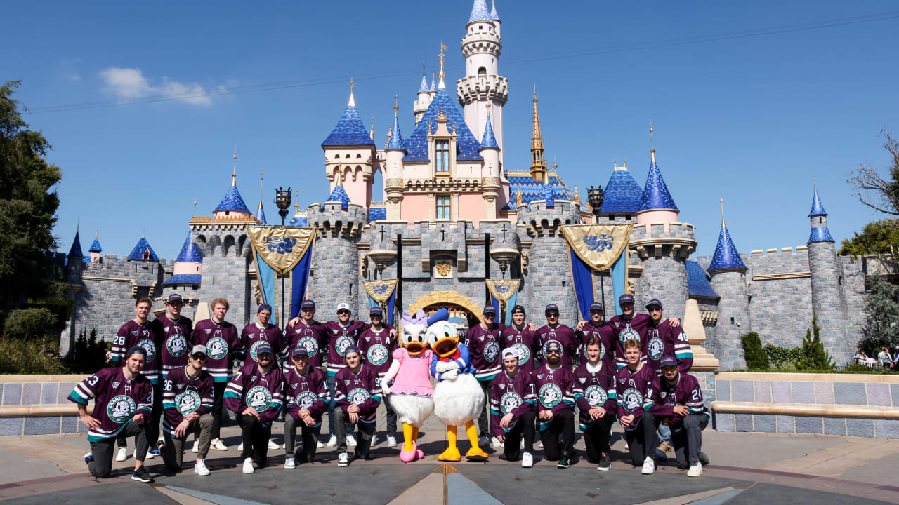 Disney California Adventure Park Hosts Ducks Days Event Featuring Anaheim Ducks